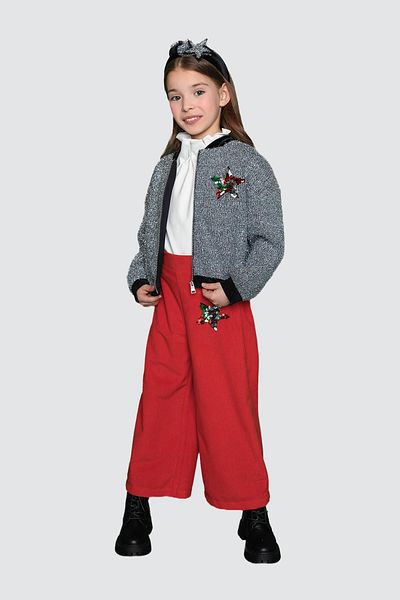 Lia Lea Bg Store Girl's Red Pants