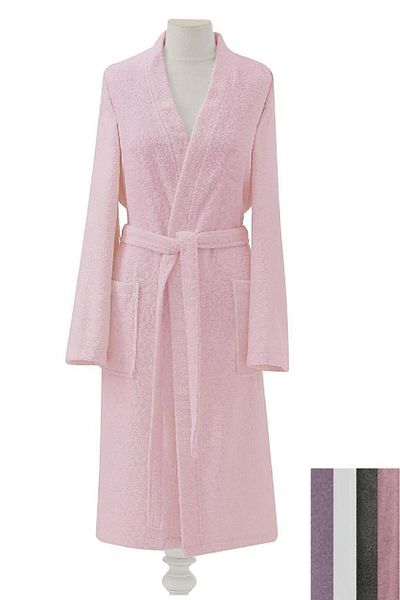 Kristal Βαμβακερό μπουρνούζι Kimono Λευκό Μεγάλο