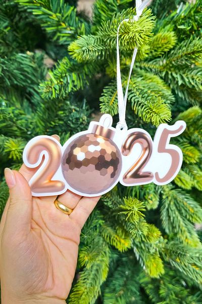 PEKSHOP 2025 Written - Χριστουγεννιάτικο Δέντρο Στολίδι Disco Bulk