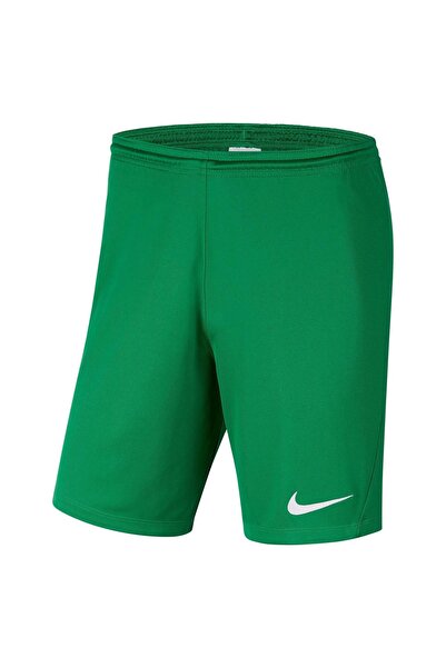 Nike Park III Dri Fit Erkek Yeşil Şort
