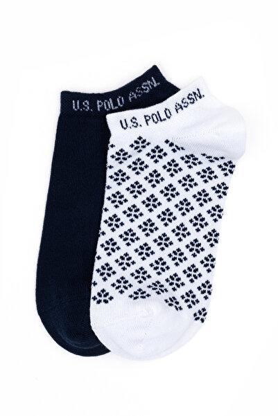 U.S. Polo Assn. Women's 2-Piece Booties Socks 50281721-Vr013