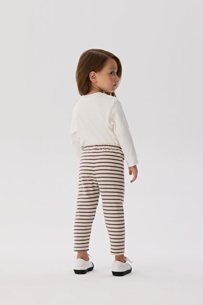 Tyess Basic BG Store Kız Bebek Çizgili Tayt