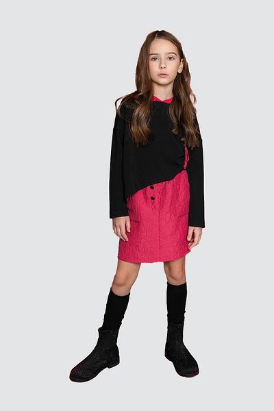 Lia Lea Bg Store Черна блуза за момичета