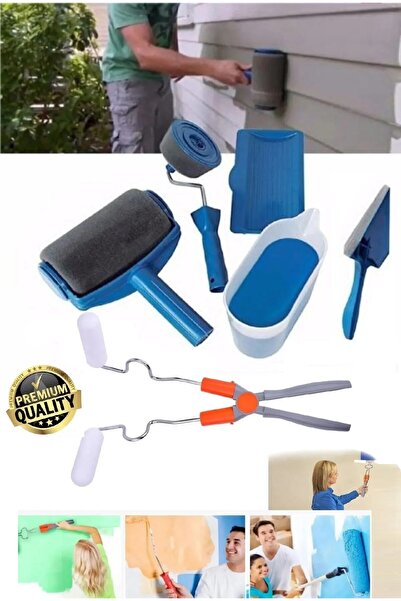 qualityworld 2'li Duvar Boya Seti Paint Roller Damlatmayan Boya Rulosu ve Xgl...