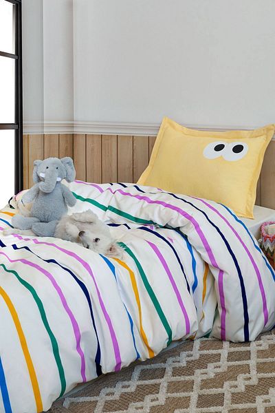 Eponj Home Yellow Single Junior Bedding Set