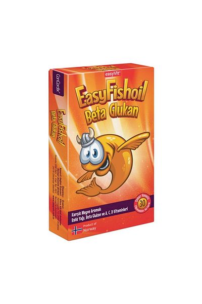 Easy Fishoil Easyfishoil Beta Glucan Fish Oil Chewable 30 Gel