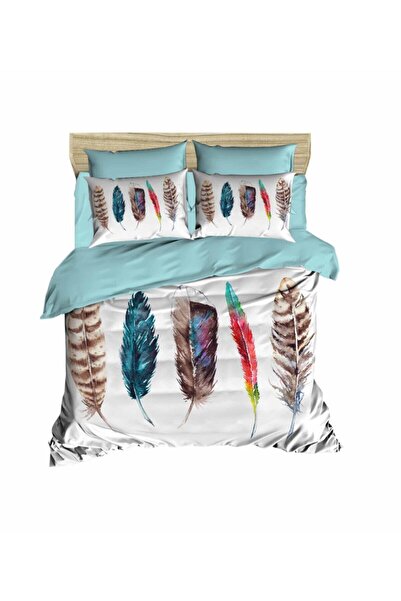 Fabeteks Feather 3-D Digital Duvet Cover Set