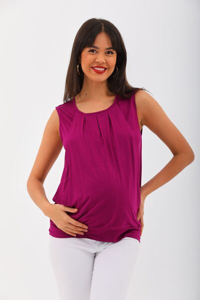 MEGHAN L.A Mürdüm Hamile&lohusa Emzirme Özellikli Bluz