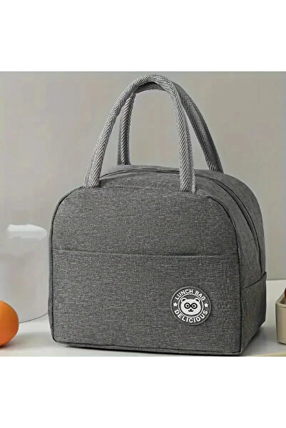 BGSignature Waterproof Thermal Food & Lunch Bag - Insulated That Provides Warm & Cold Protection - Gray
