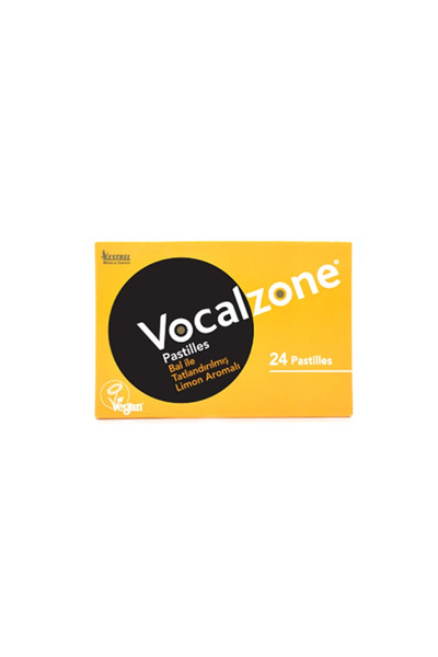 Vocalzone Ballı Limonlu Pastil 24 Adet