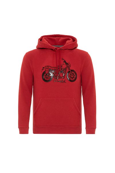 ROUTEFIELD Horst Burgundy Men's Sweatshirt