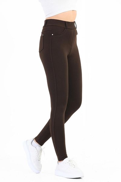 Alışveriş Sokağı Gathering Trousers Look κολάν - με πίσω τσέπη