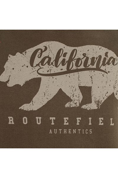 ROUTEFIELD Ανδρικό φούτερ Home Khaki Ανδρικό φούτερ Rfhome2122