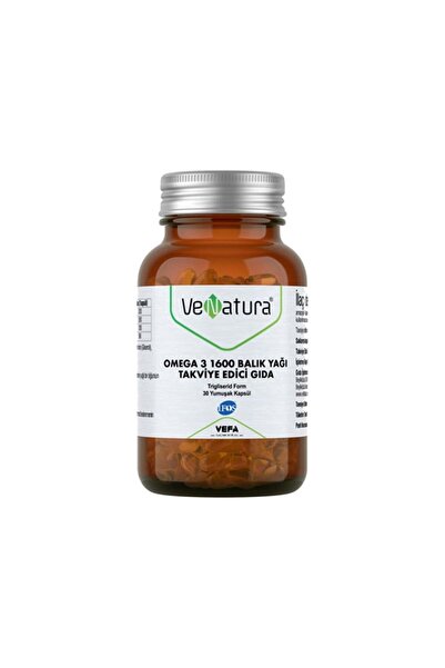 VeNatura Omega 3 1600 Balık Yağı 30 Kapsül