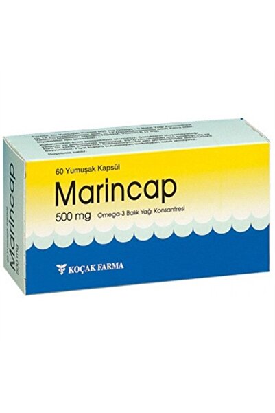 Marincap Omega-3 500 Mg 60 Kapsül