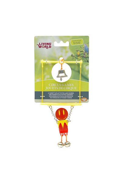 Hagen Living World Trapezoid Bird Toy (Red) Dpmah