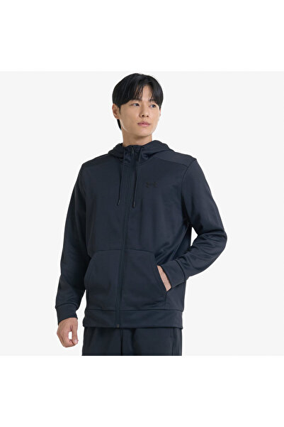 Under Armour Fleece Erkek Siyah Günlük Sweatshirt