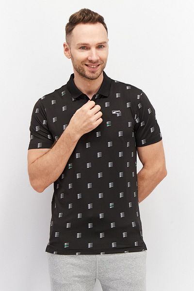 Puma Men Sportswear Fit Mattr Moving Day Golf Polo Shirt, Black
