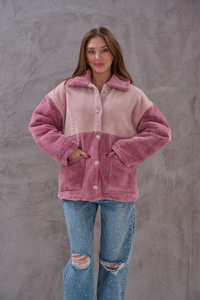 SHUGAA Women's 5 Color Premium Design Plush Coat