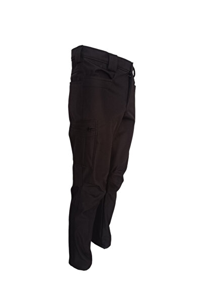 GRAY WOLF Kargo Pantolonu Softshell Polarlı (SİYAH) 2024 Model
