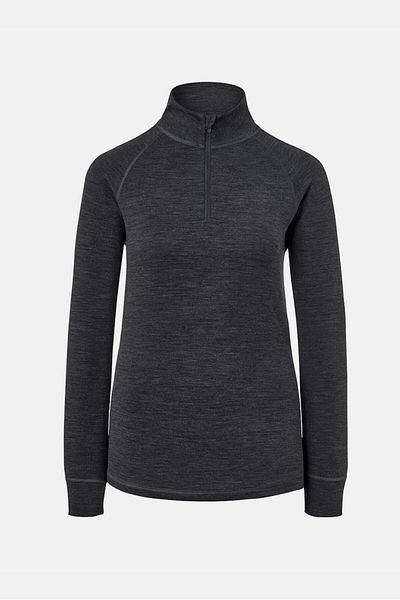 Tchibo Women Performance Fit Long Sleeves Training Top, Dark Grey