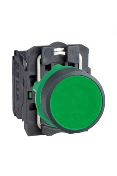 SCHNEIDER Xb5Aa31 - 22 mm Green Spring Plastic Control Button