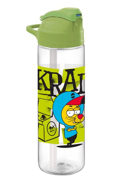 Renga 630 Cc King Shakir Patterned Licensed Water Bottle with Straw
