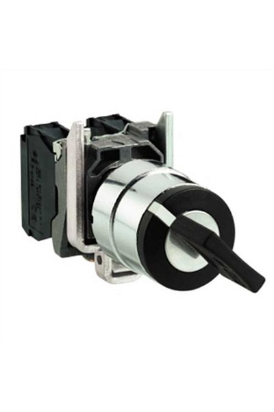 Schneider Electric Schneider Xb4bg21 - 22 Mm Latch Button, 0-1 Position Fixed 1na