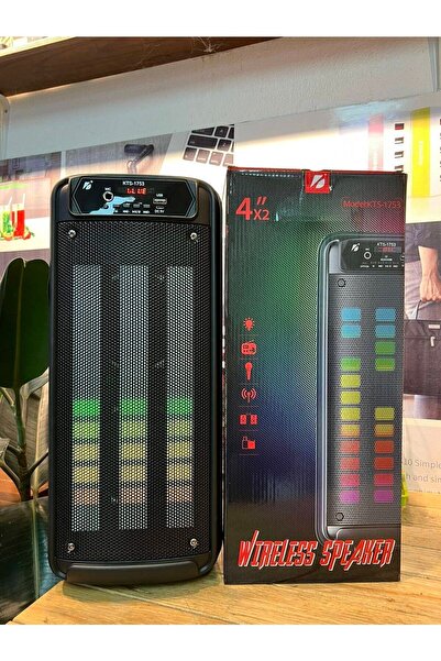 SIGHTZER Led Işıklı Bluetooth Speaker Kablosuz Hoparlör Sd Kart Usb Girişli F...
