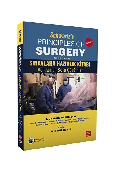 Güneş Tıp Kitabevleri Schwartz's Principles Of Surgery Sınavlara Hazırlık Kit...