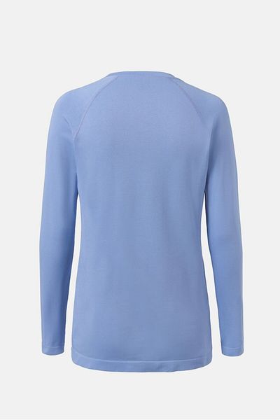 Tchibo Women Performance Fit Crew Neck Long Sleeve Running T-shirt, Light Violet