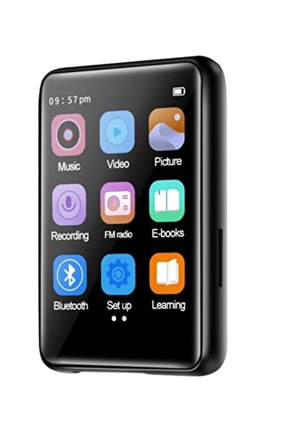 SIGHTZER Dokunmatik Ekranlı Bluetooth Lu Mp3 Mp4 Player Dahili Hoparlör Müzik Çalar 4gb Hafızalı Mp Player