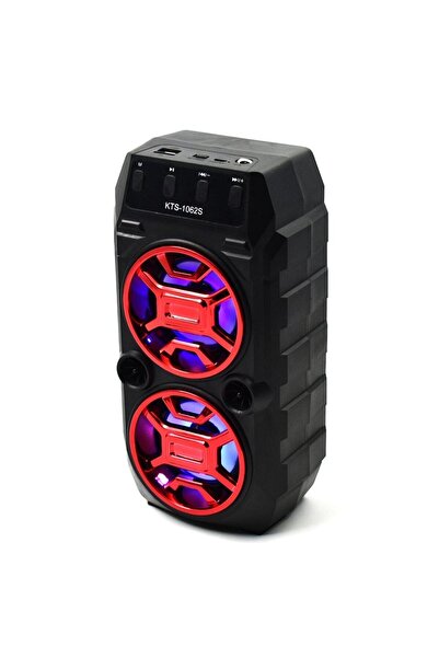 SIGHTZER Led Işıklı Bluetooth Hoparlör Usb Sd Kart Aux Mikrofon Girişli Kablo...