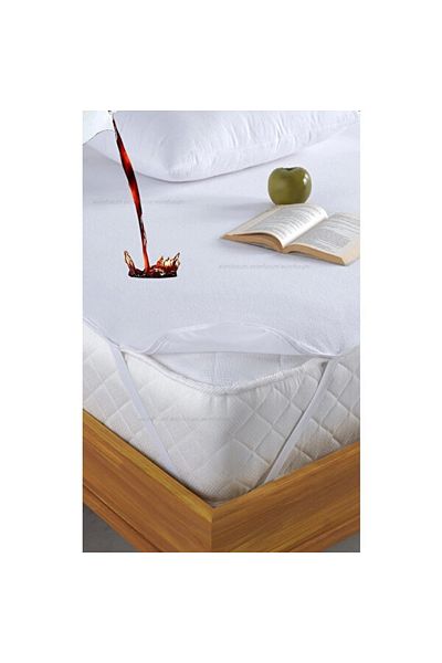 babymiss Top Towel Sheet under Protective Membrane Liquid Proof Mattress Pad