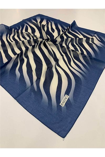 Baştacı Soft Baştaci 0162 - Μπλε τζιν κασκόλ