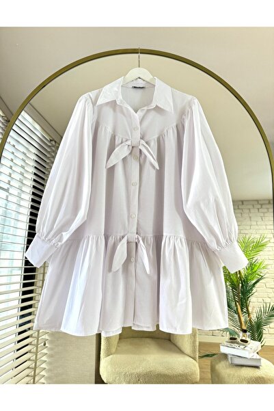 ensade Cămașă țesută cu fundă