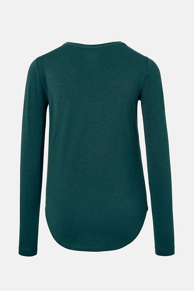 Tchibo Women Regular Fit Long Sleeves Training Top, Green