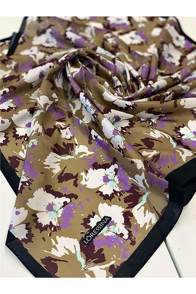 Loressina Μαλακό 071 Κασκόλ Dark Mink