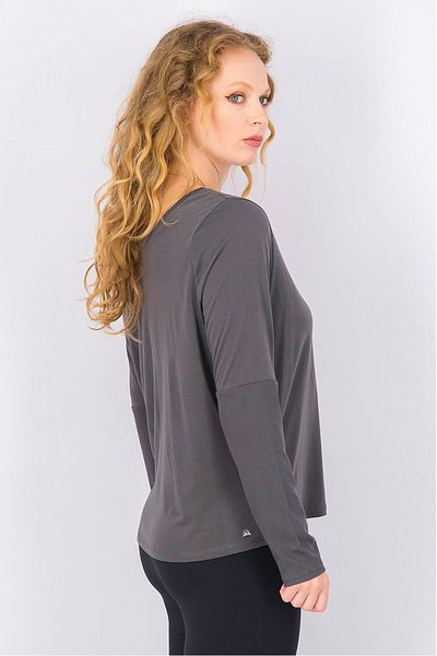 Tchibo Women Sportswear Fit Long Sleeve Outdoor Top, Grey