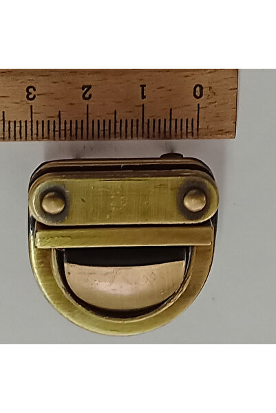 AĞIRSOY 10 bucăți încuietori pentru genți de culoare aurie