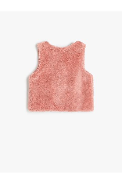 Koton Rosa Baby-Mädchen-Weste 5WMG20004AK