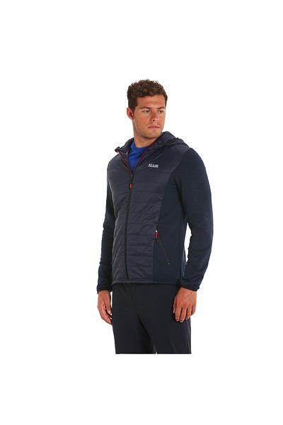 Slam Act Hood Hybrid Fleece