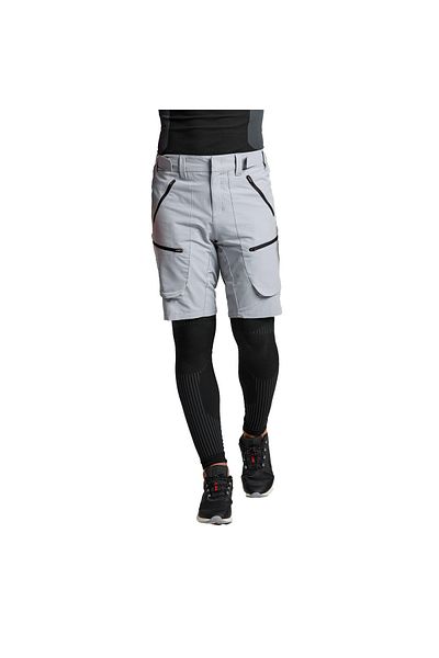 Slam Pro Tech Men's Gray Shorts - Short Cut