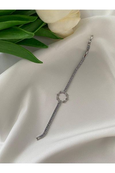 stainles steel Steel Silver X Model Waterway Bracelet
