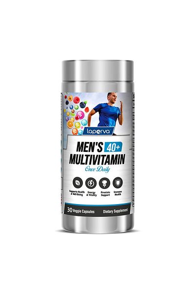 Laperva Men's +40 Multivitamin, 30 Veggie Capsules