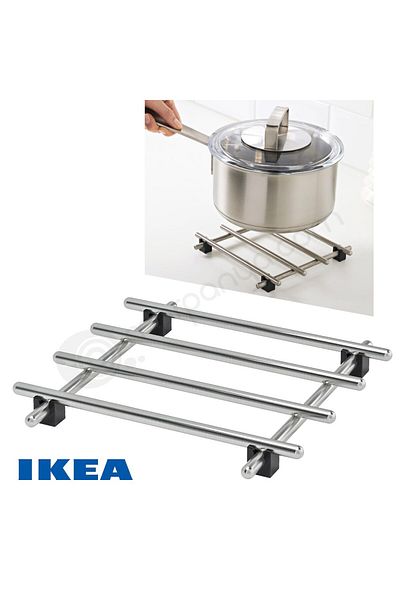 Morpanya 18X18 cm Steel Trivet Lamplig Pan Mat - Ik5