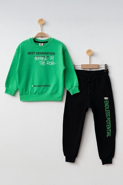 Minigimin Cicileri Хлопчачий зелений комплект для малюків 2-х предметів - спе...