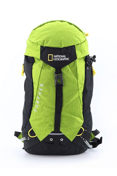 NATIONAL GEOGRAPHIC DESTINATION Backpack Lime, Trekking Hiking Camping Outdoor Travel