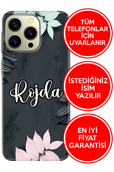 General Mobile GM 8 9 10 20 21 22 23 24 Pro SE Go Plus Era 30 50 Kılıf İsimlikli Yazılı Kişiye Özel Botanik Dizayn