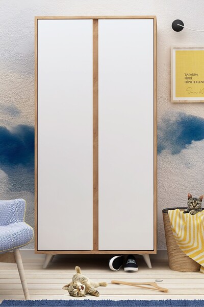 FUHO Tilda 2 Kapaklı Gardırop